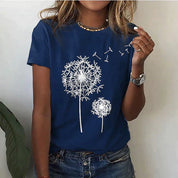 Casual Floral T-Shirt for Women