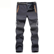 Men's Waterproof Trousers - Lined Two-Tone with Zip Pockets