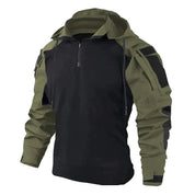 Men's Tactical Hoodie - With Hood and Hook-and-Loop Arm Panels