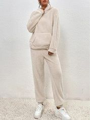 Women's Loungewear Set - with Pullover Hoodie & Joggers