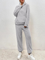 Women's Loungewear Set - with Pullover Hoodie & Joggers