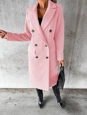 Women’s Coat – Double Breasted Longline