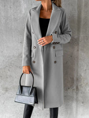 Women’s Coat – Double Breasted Longline