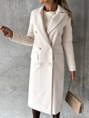 Women’s Coat – Double Breasted Longline