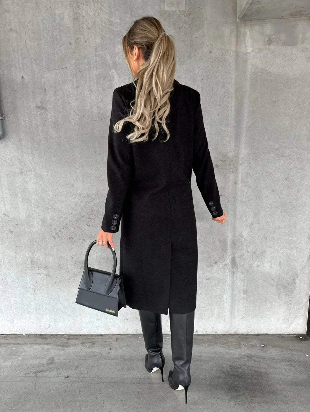 Women’s Coat – Double Breasted Longline