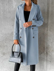 Women’s Coat – Double Breasted Longline