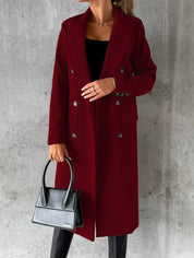 Women’s Coat – Double Breasted Longline