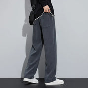 Men's Corduroy Wide Leg Joggers - Comfortable and Stylish