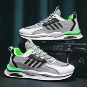 Men's Sports Trainers - Lace-Up with Air Cushion Sole