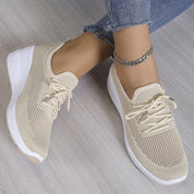 Comfortable and Breathable Mesh Slip-On Sneakers for Women