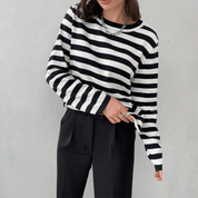 Stylish and Chic Striped Sweater for Women