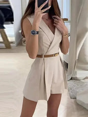 Elegant and Stylish Belted Jumpshorts for Women