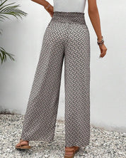 Stylish and Flowing Printed Trousers for Women