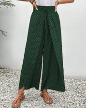 Stylish and Flowing Printed Trousers for Women