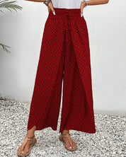 Stylish and Flowing Printed Trousers for Women