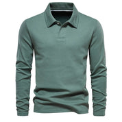 Stylish and Comfortable Long Sleeve Polo Shirt for Men