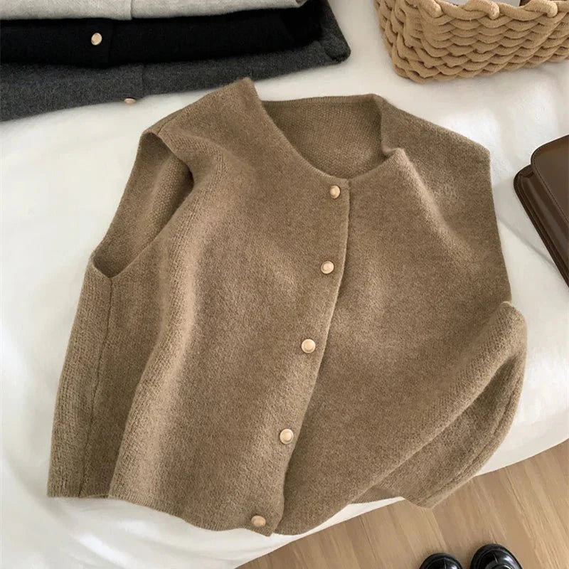 Classic and Casual Sleeveless Vest for Women