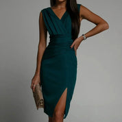 Chic and Stylish Dress with Slit for Women