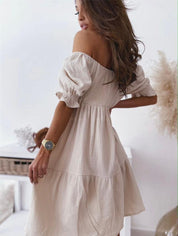 Elegant and Chic Off-Shoulder Dress for Women