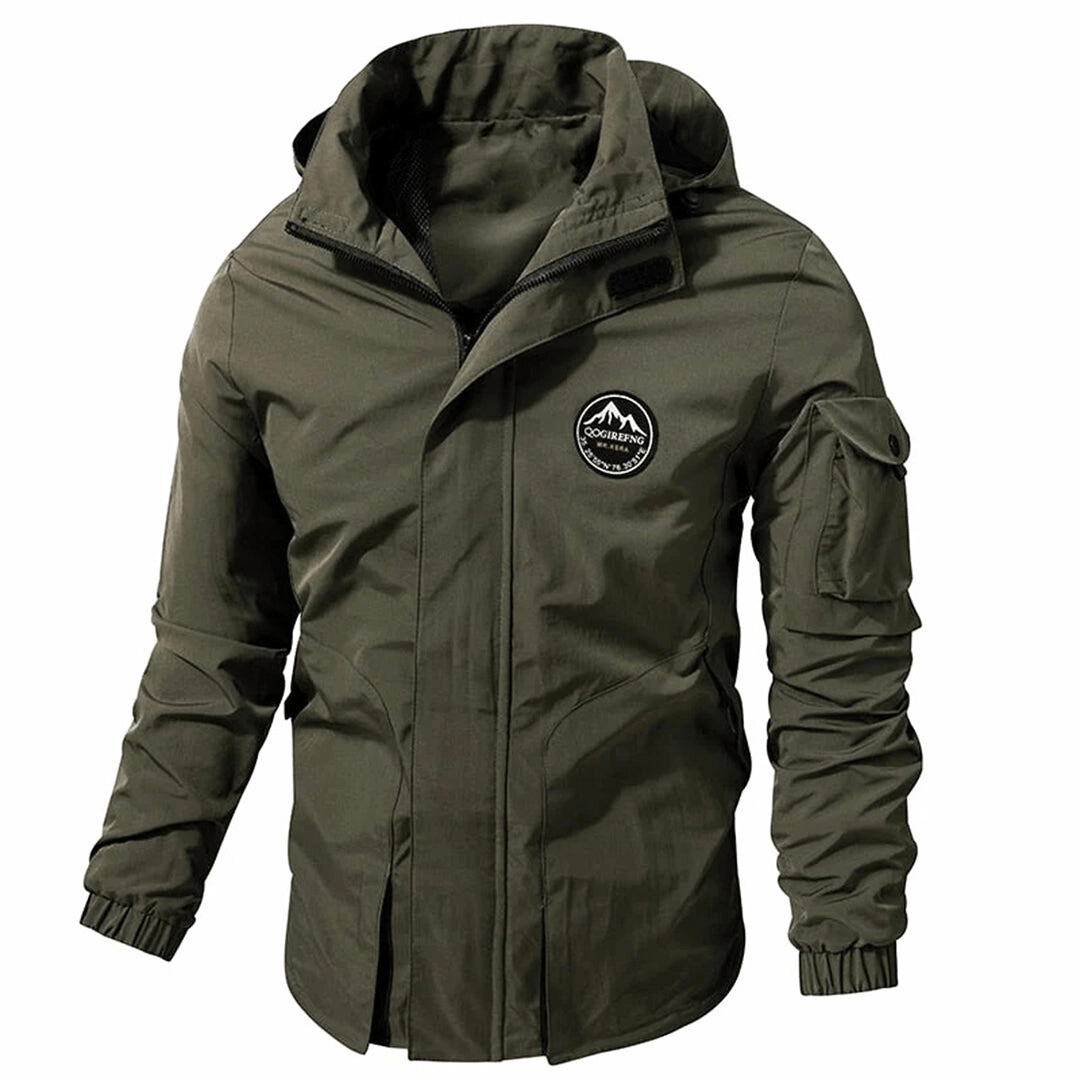 Men's Winter Jacket – Hooded with Sleeve Pocket