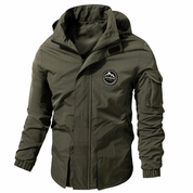 Men's Winter Jacket – Hooded with Sleeve Pocket