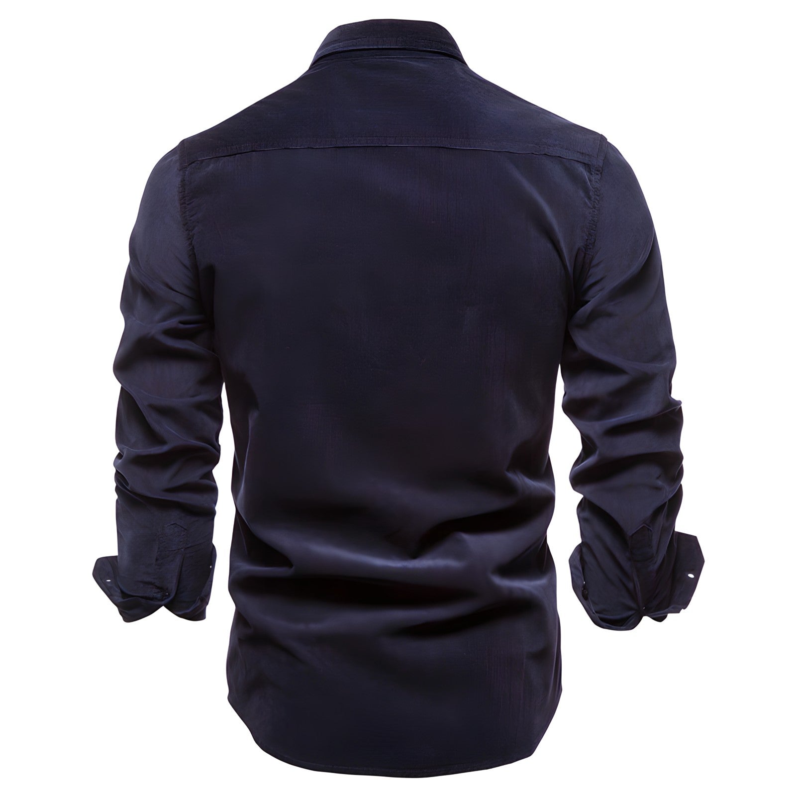 Men's Utility Shirt - Classic Collar with Flap Pockets