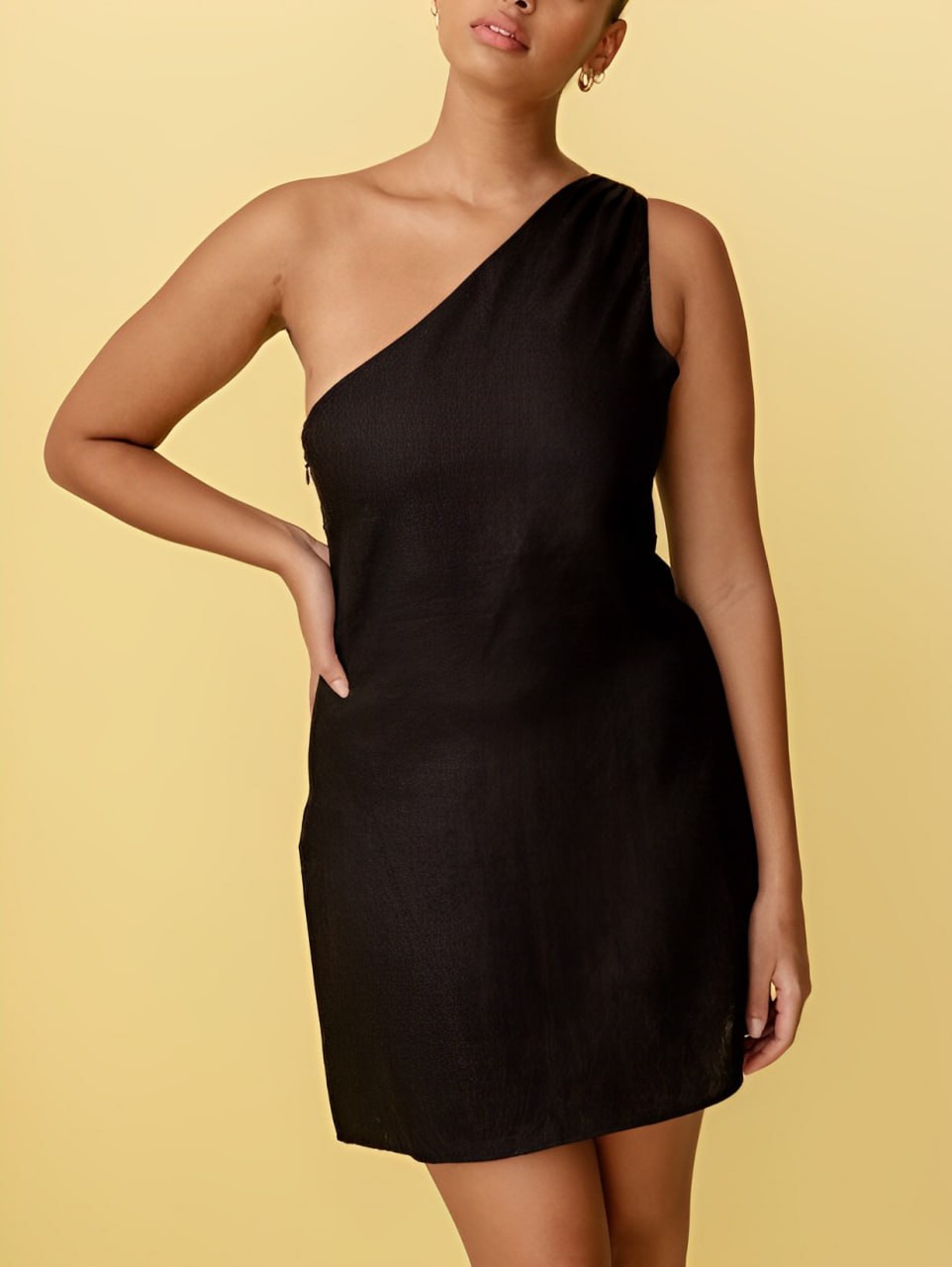 Elegant and Casual One Shoulder Dress for Women