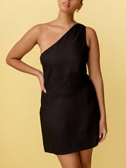 Elegant and Casual One Shoulder Dress for Women