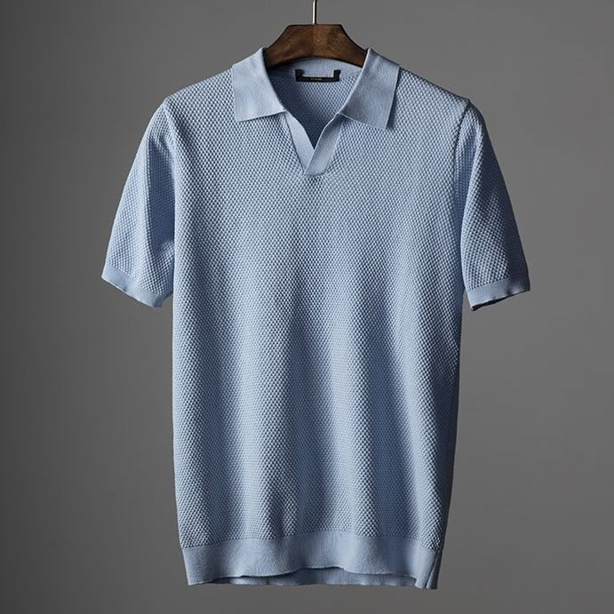 Knit Polo Shirt for Comfortable Style for Men | Aris