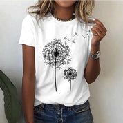Casual Floral T-Shirt for Women