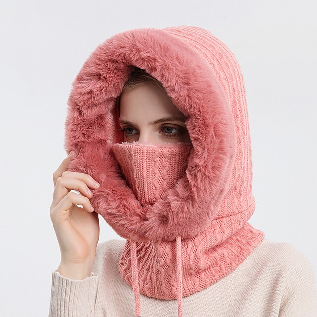 Women's Balaclava - Hooded with Face Mask