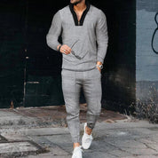 Stylish and Comfortable Men's Two-Piece Outfit | Leo