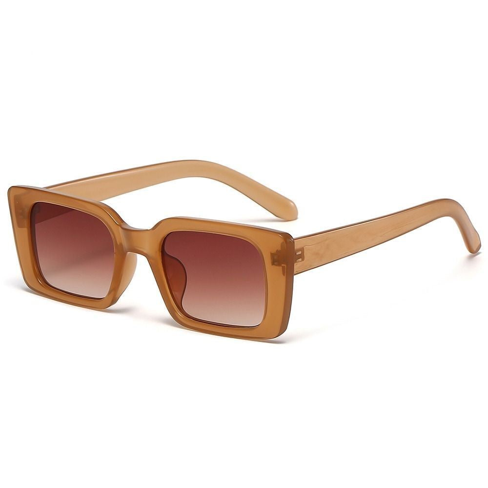 Retro Rectangle UV400 Sunglasses for Men and Women