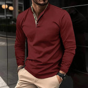 Martin - Stylish Long-Sleeve Polo for Men