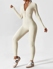 Willow - Stylish Long-Sleeve Jumpsuit for Women